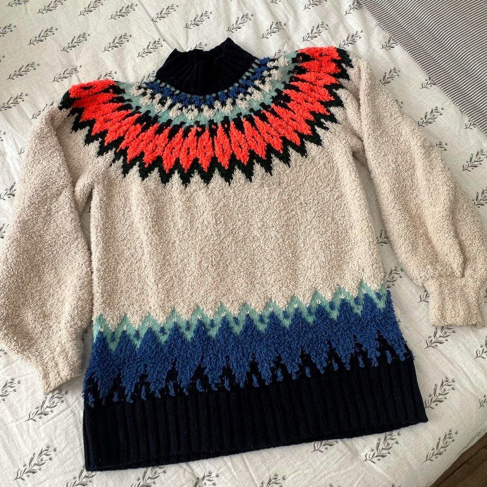 Anthropologie Pilcro Selene Fleece Sweater